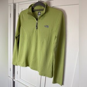 The North Face Flight Series VaporWick 1/4 Zip Pullover Women’s M Lime Green